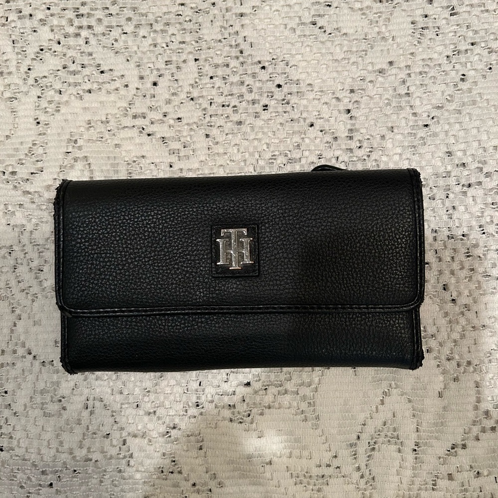 Tommy Hilfiger Black Leather Wallet
